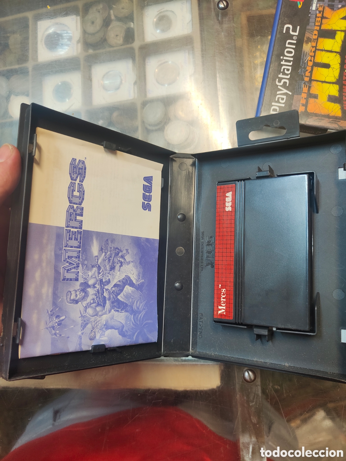 Videojuegos y consolas: Video juego mercs m&aacute;ster system - Foto 4