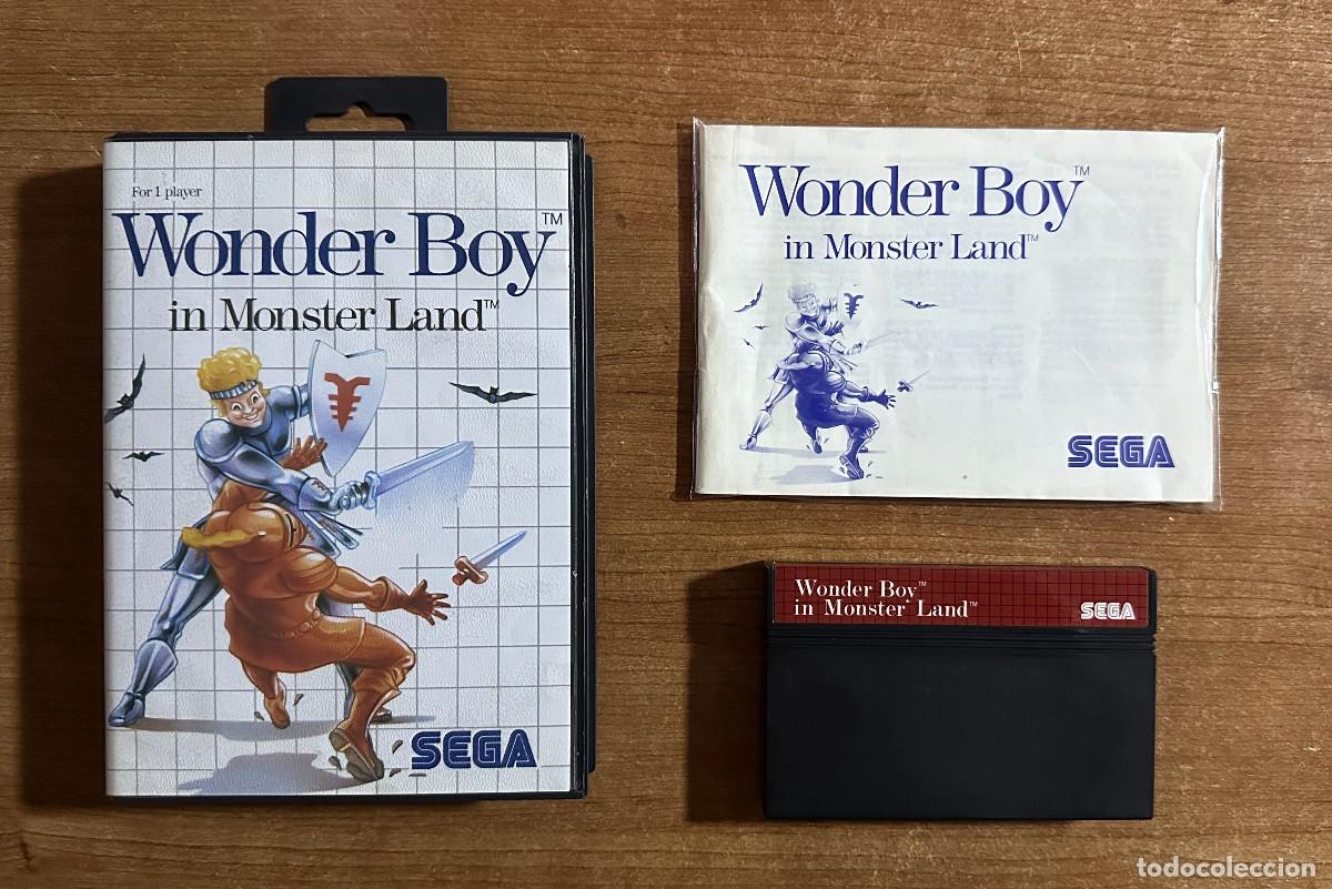 Video Games and Consoles: WONDER BOY MASTER SYSTEM PAL