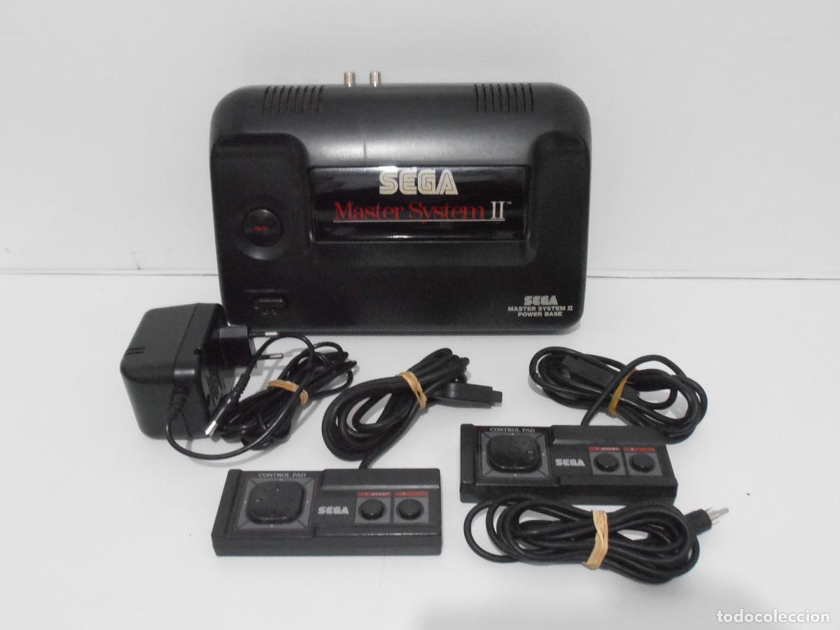 Videospiele und Konsolen: CONSOLA MASTER SYSTEM II MOD AV COMPLETA Y FUNCIONANDO, MANDOS, CABLES, TRANSFORMADOR