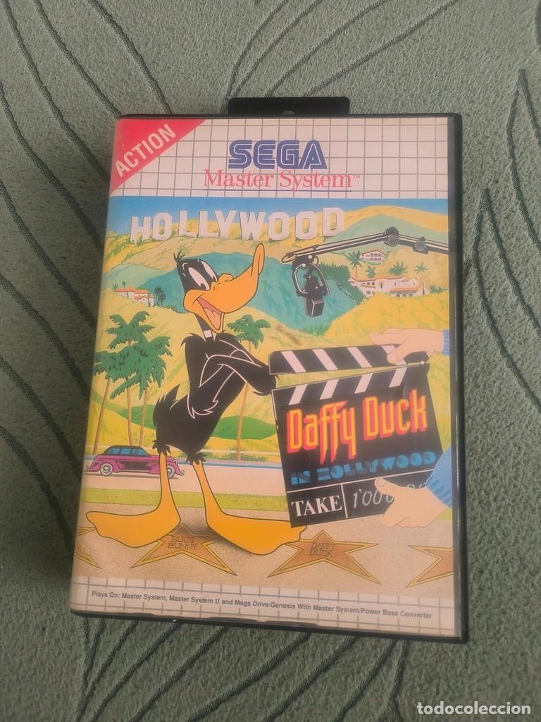 Videojuegos y consolas: CARTUCHO CON SU ESTUCHE DAFFY DUCK SEGA MASTER SYSTEM ( SIN MANUAL )