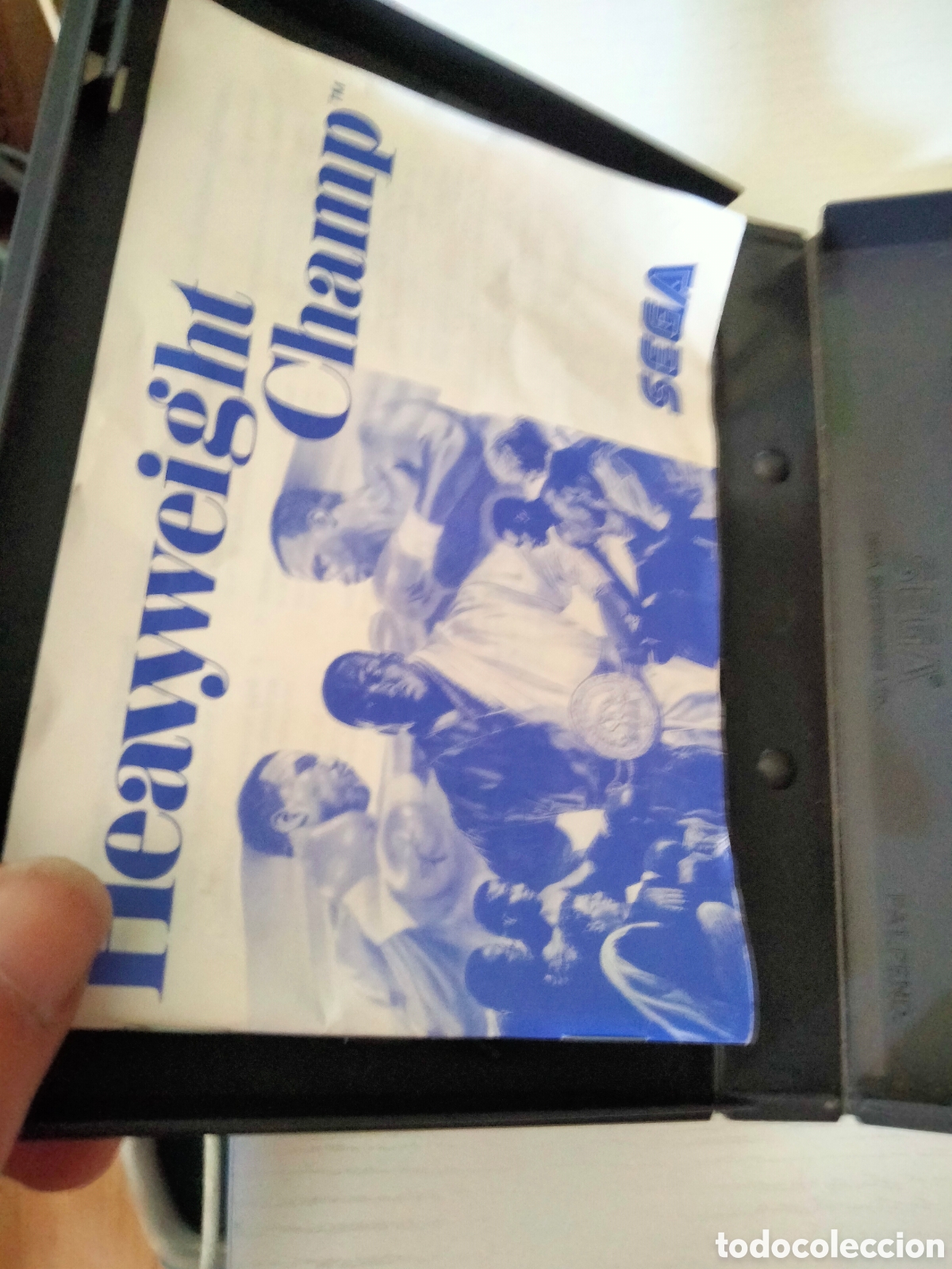 Videojuegos y consolas: Heavyweight champ Sega M&aacute;ster System completo - Foto 3