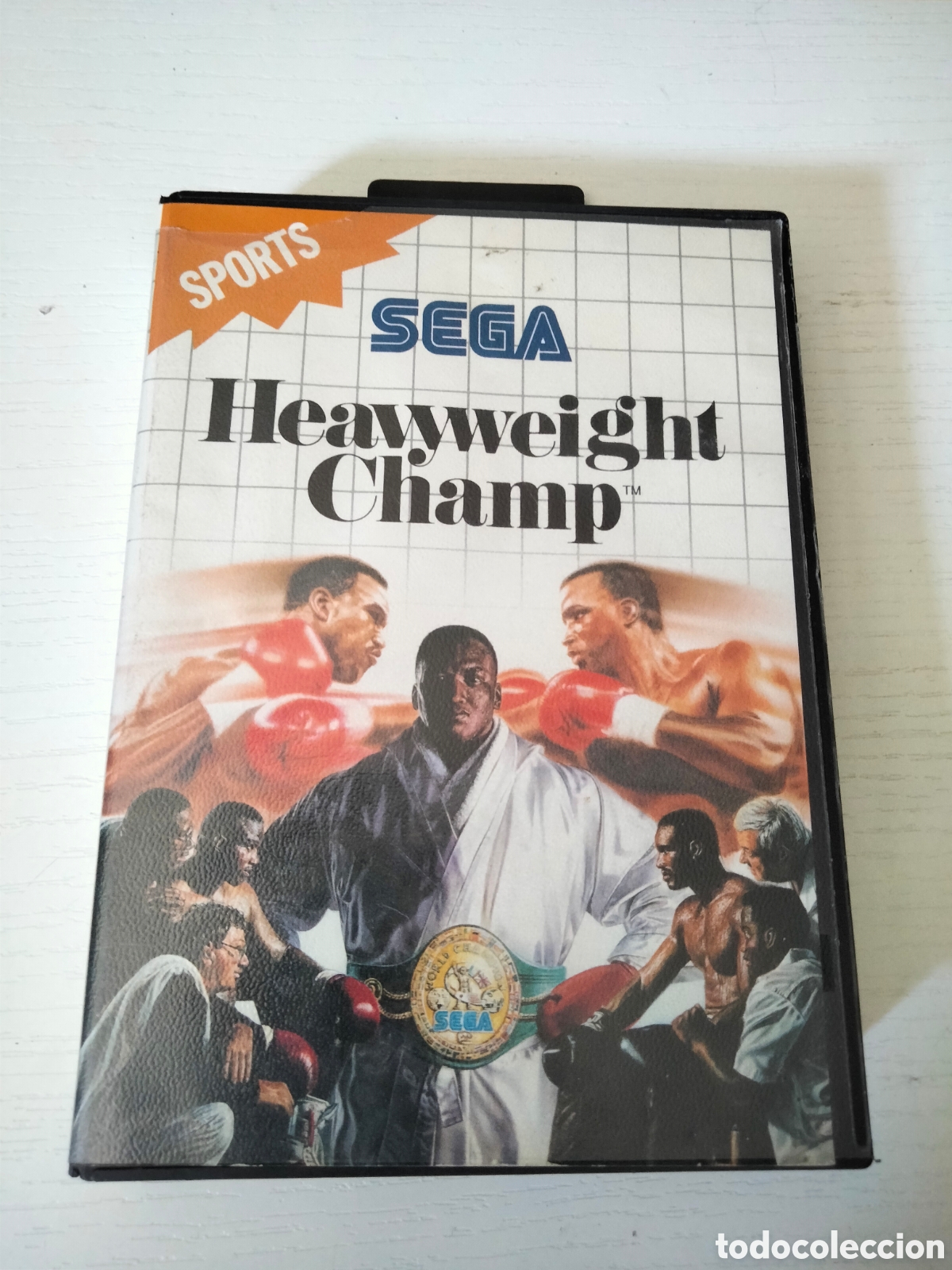 Videojuegos y consolas: Heavyweight champ Sega M&aacute;ster System completo - Foto 1