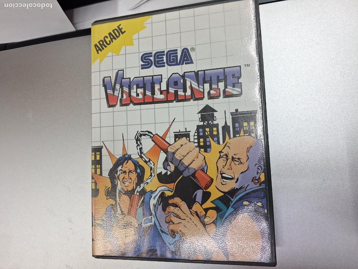 Videojuegos y consolas: VIDEOJUEGO VIGILANTE SEGA MASTER SYSTEM EN CAJA ORIGINAL