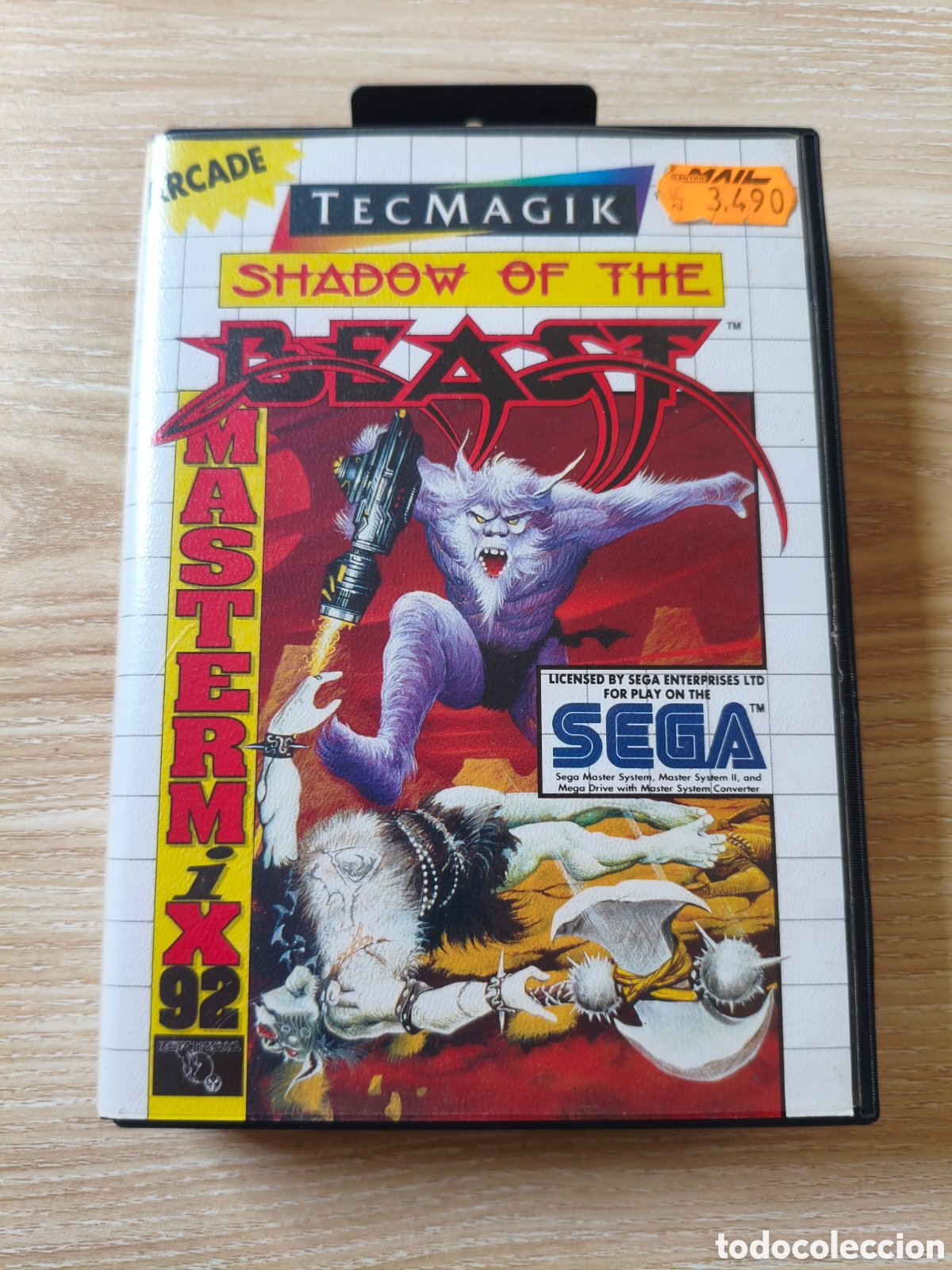 Videojuegos y consolas: 003 - Shadow of the Beast Sega Master System