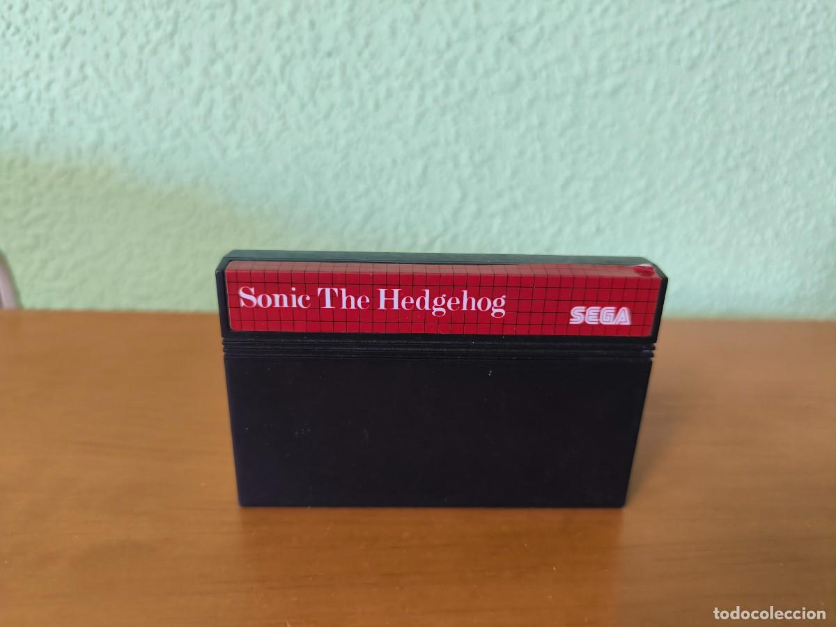Videojuegos y consolas: Cartucho Original SEGA Master System: Sonic The Hedgehog. Testeado