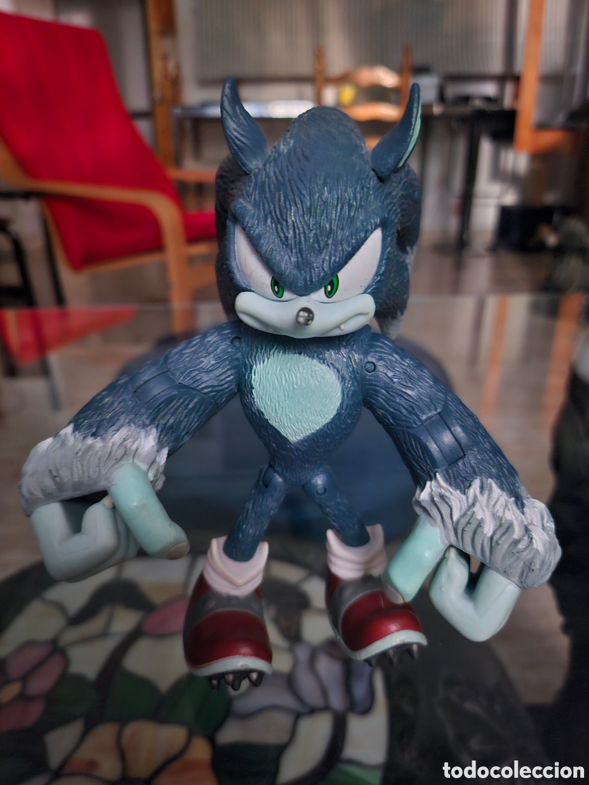 Video Games and Consoles: Figura Sonic The hedgehog Jazwares Sonic Lobo Original d&eacute;cada 2.010