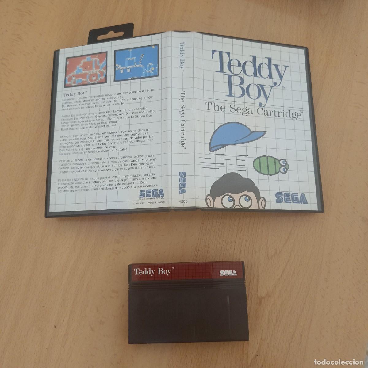 Videojuegos y consolas: SEGA MASTER SYSTEM TEDDY BOY CON CAJA BOXED PAL