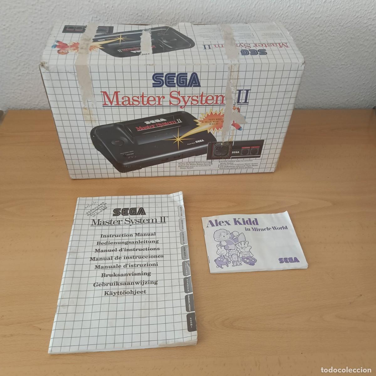 Videojuegos y consolas: SEGA MASTER SYSTEM II CAJA ORIGINAL ESTADO REGULAR