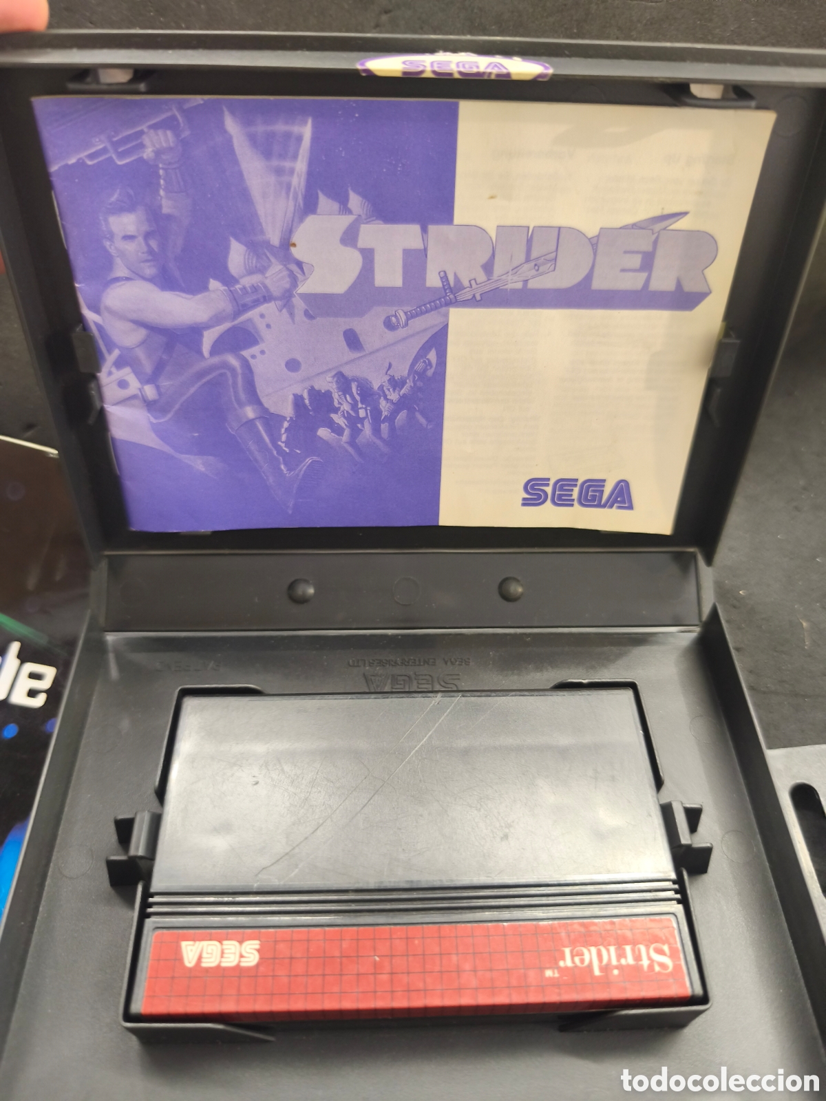 Videojuegos y consolas: M&aacute;ster system strider con catalogo - Foto 5