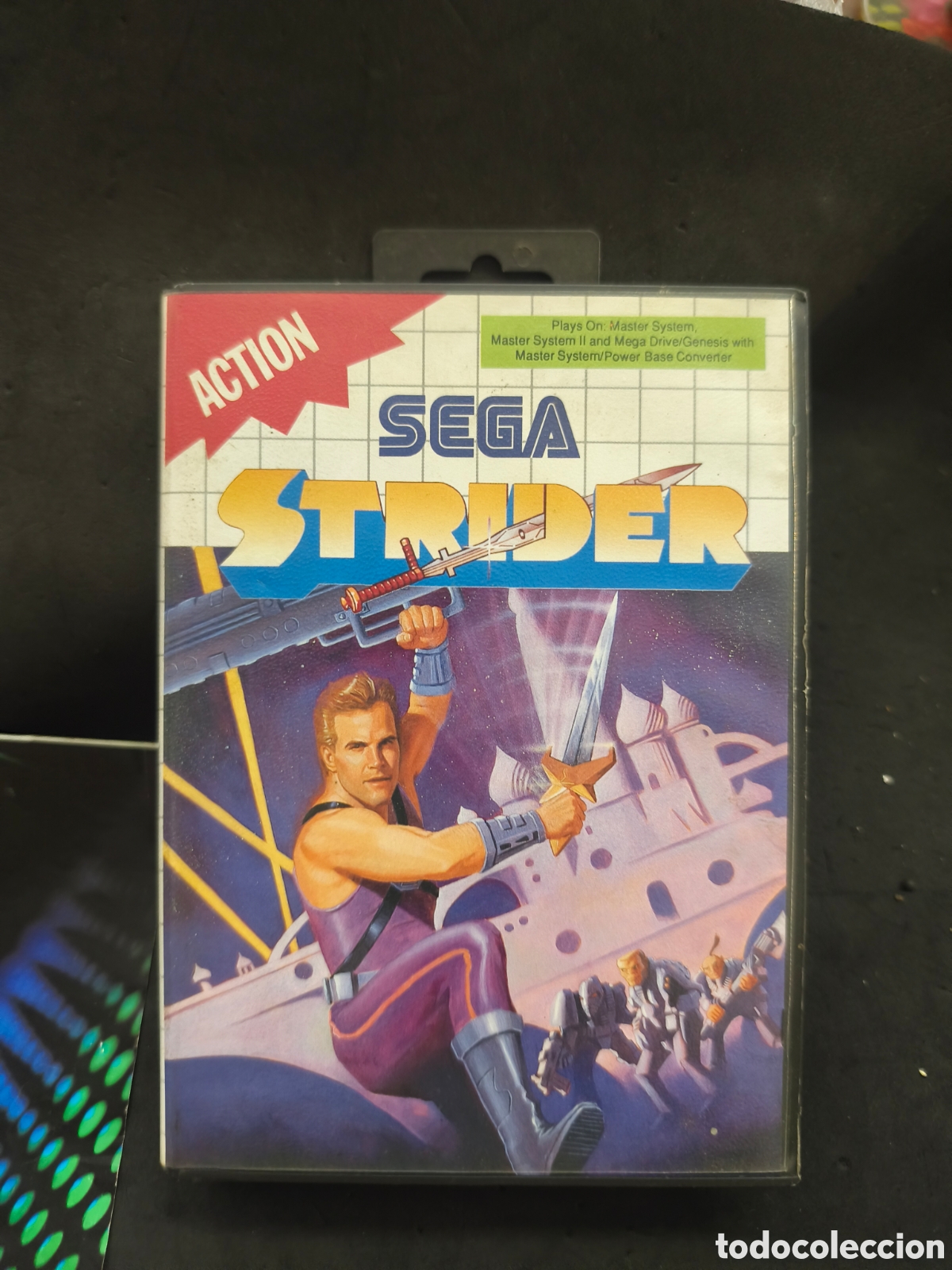 Videojuegos y consolas: M&aacute;ster system strider con catalogo - Foto 6
