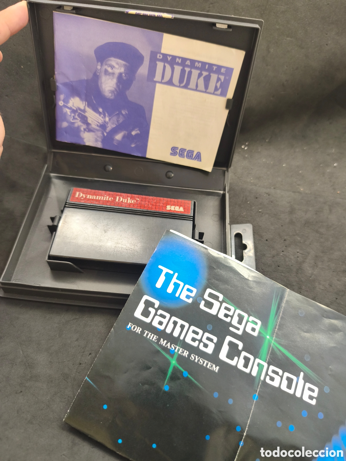Videojuegos y consolas: M&aacute;ster system Dynamite Duke+ catalogo - Foto 2