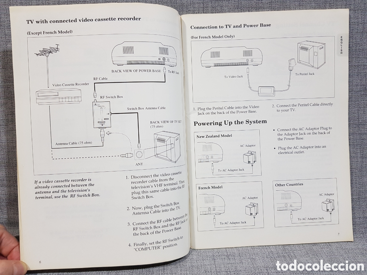 Videojuegos y consolas: 1991 MASTER SYSTEM II MANUAL DE INSTRUCCIONES MULTIRREGI&Oacute;N - Foto 3