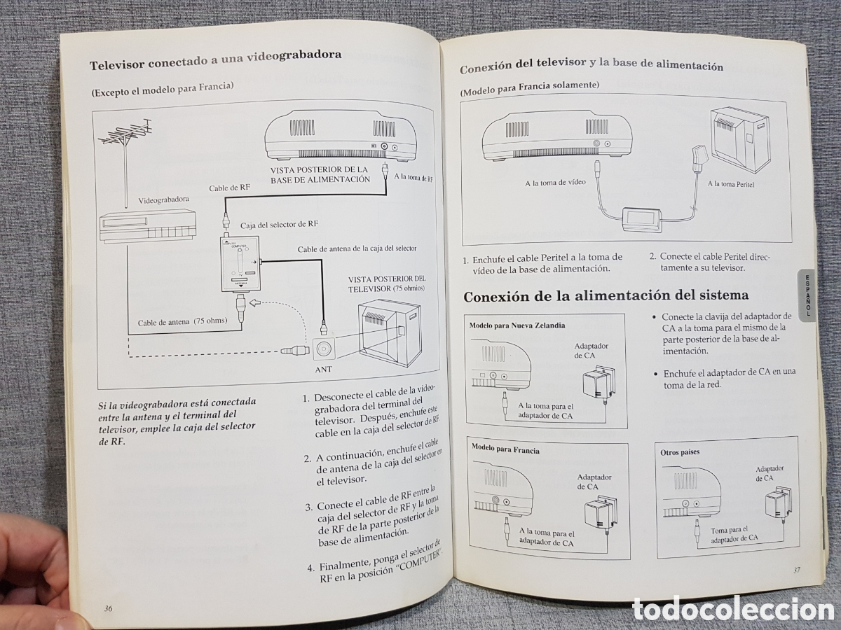 Videojuegos y consolas: 1991 MASTER SYSTEM II MANUAL DE INSTRUCCIONES MULTIRREGI&Oacute;N - Foto 8