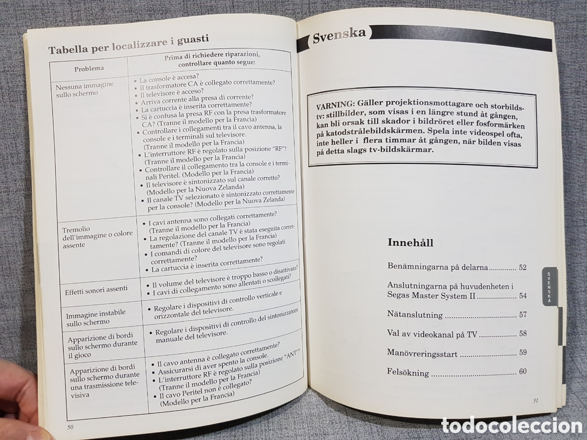 Videojuegos y consolas: 1991 MASTER SYSTEM II MANUAL DE INSTRUCCIONES MULTIRREGI&Oacute;N - Foto 12