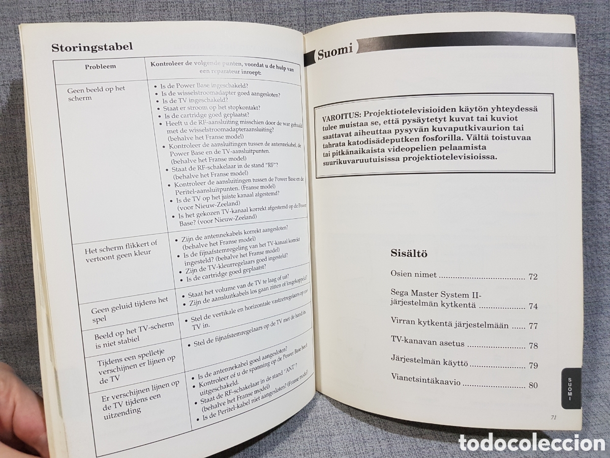 Videojuegos y consolas: 1991 MASTER SYSTEM II MANUAL DE INSTRUCCIONES MULTIRREGI&Oacute;N - Foto 14