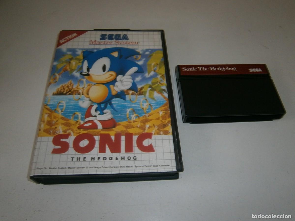 Videojuegos y consolas: SONIC THE HEDGEHOG MASTER SYSTEM