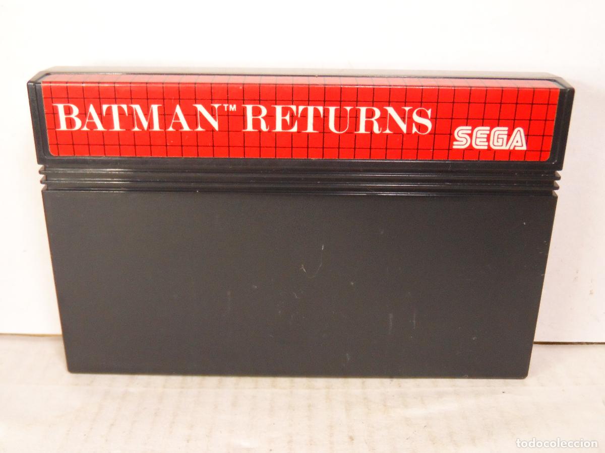 Videojuegos y consolas: SEGA MASTER SYSTEM BATMAN RETURNS PAL