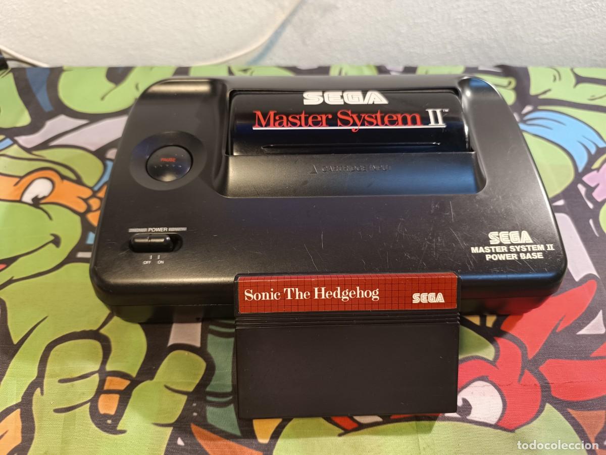Videojuegos y consolas: Consola Sega Master System II + Sonic Pal Esp