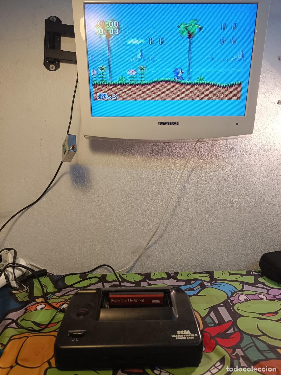 Videojuegos y consolas: Consola Sega Master System II + Sonic Pal Esp - Foto 2