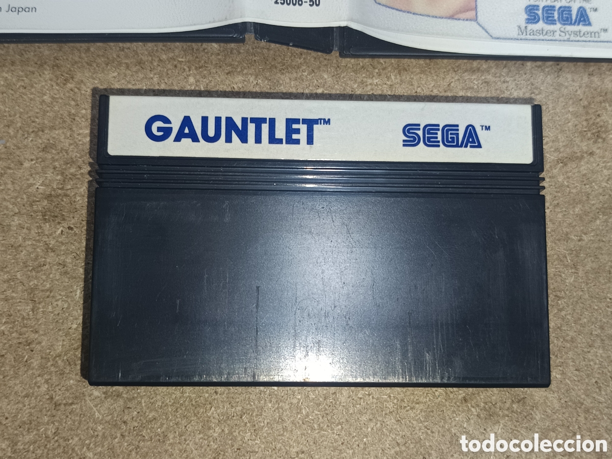 Videojuegos y consolas: SEGA MASTER SYSTEM GAUNTLET PAL ESP SIN MANUAL - Foto 2