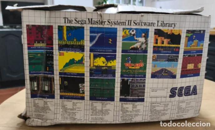 Videojuegos y consolas: SEGA Master System II con caja original y Sonic - Foto 7