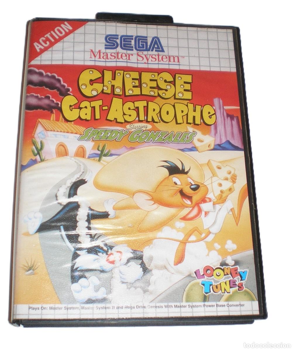 Videojuegos y consolas: Juego Sega Master System Cheese Cat Astrophe starring Speedy Gonzales