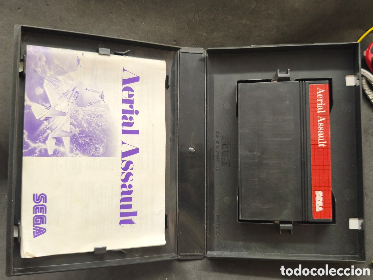 Videojuegos y consolas: M&aacute;ster system Aerial assault - Foto 3