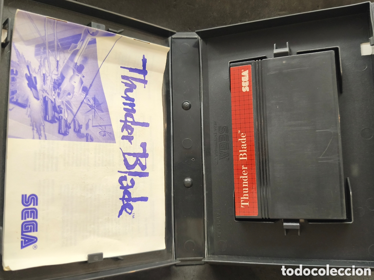 Videojuegos y consolas: M&aacute;ster system Thunder Blade - Foto 3