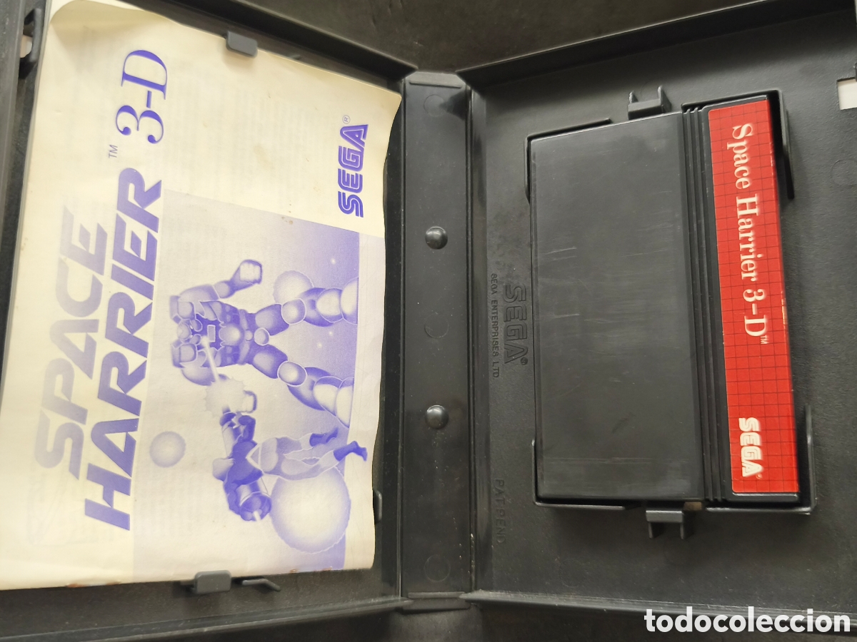 Videojuegos y consolas: M&aacute;ster system space harrier 3-D - Foto 3