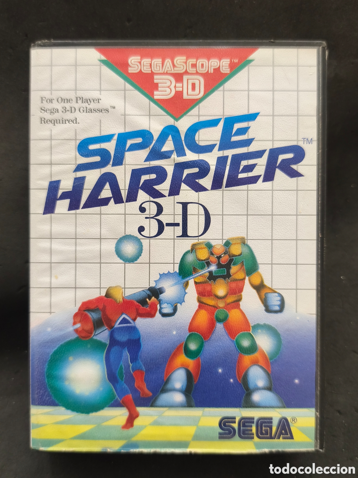 Videojuegos y consolas: M&aacute;ster system space harrier 3-D - Foto 1