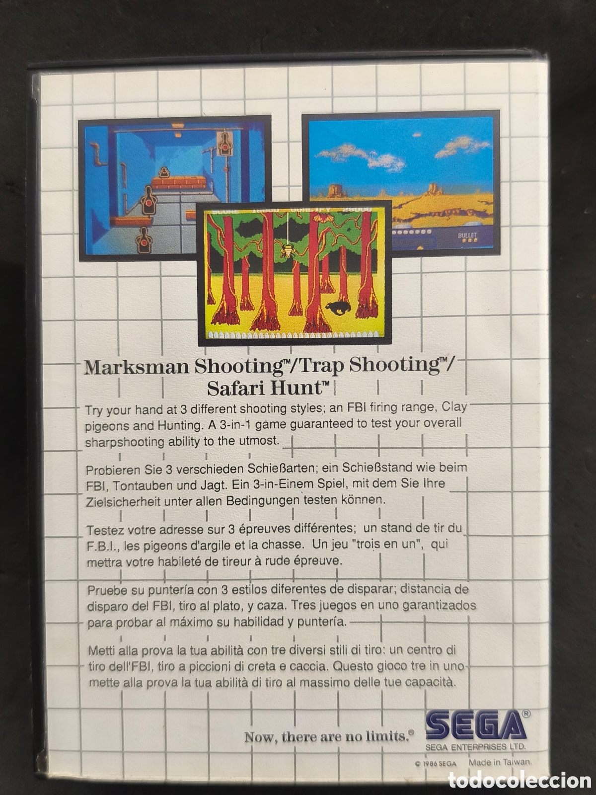 Videojuegos y consolas: M&aacute;ster system Marksman shooting, trap shooting, safari hunt - Foto 2