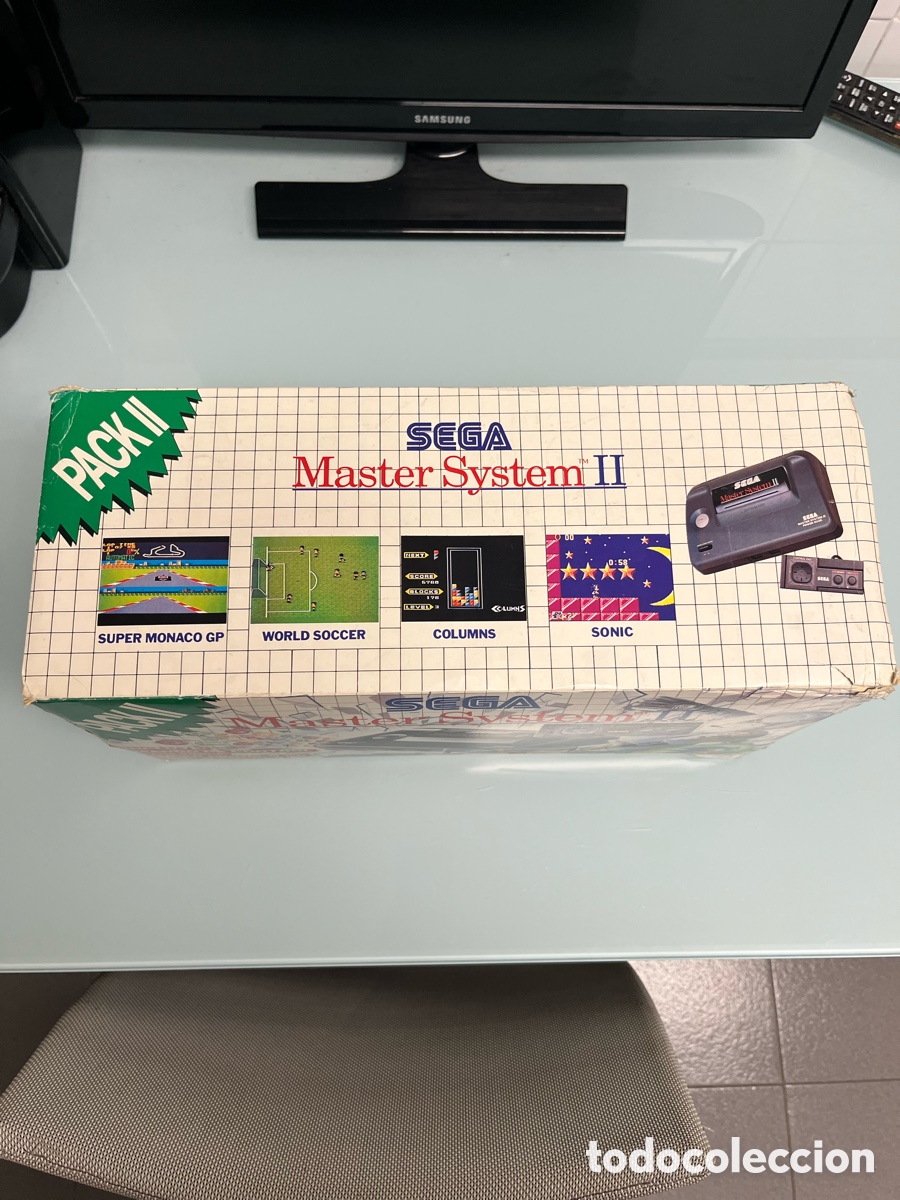 Videojuegos y consolas: Consola Sega Master System II EDICI&Oacute;N PACK II completa - Foto 2
