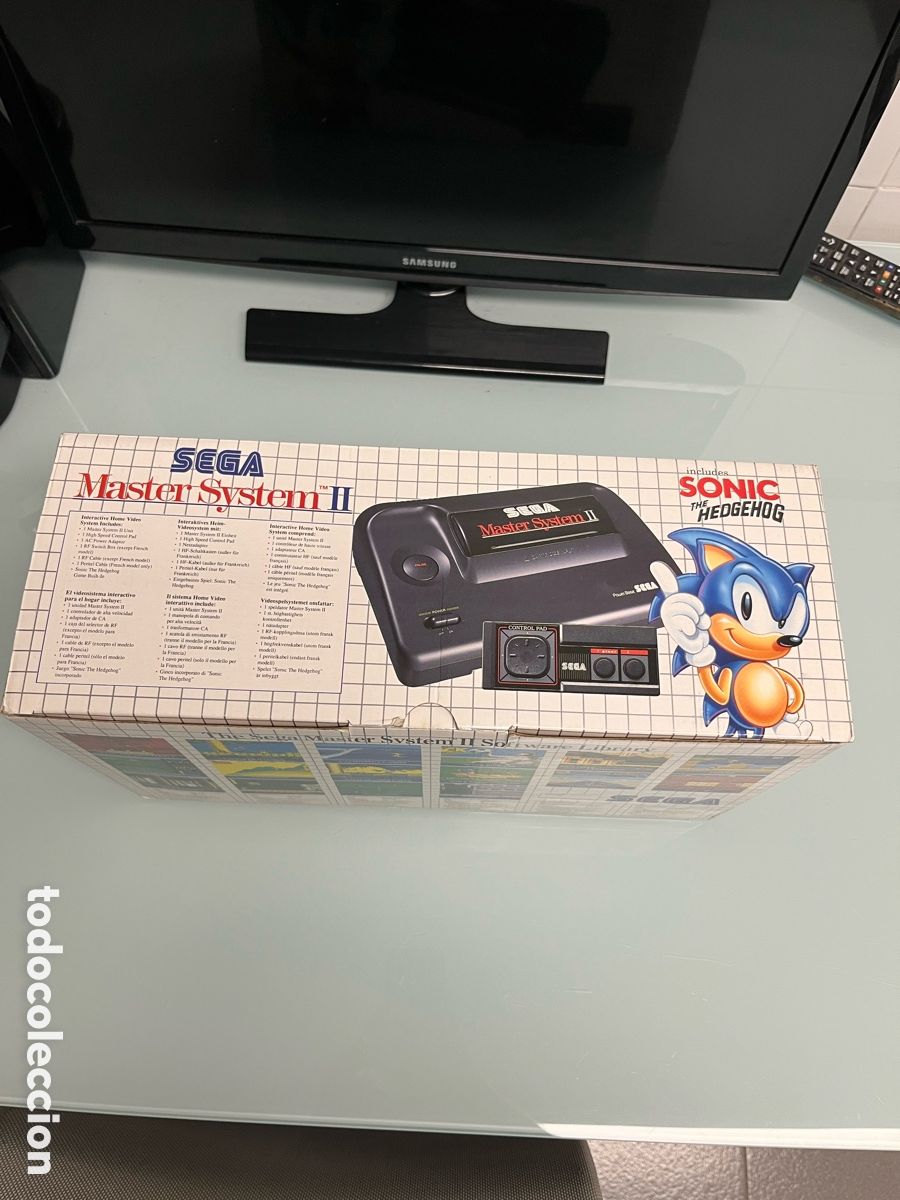 Videojuegos y consolas: Consola Sega Master System II EDICI&Oacute;N PACK II completa - Foto 7