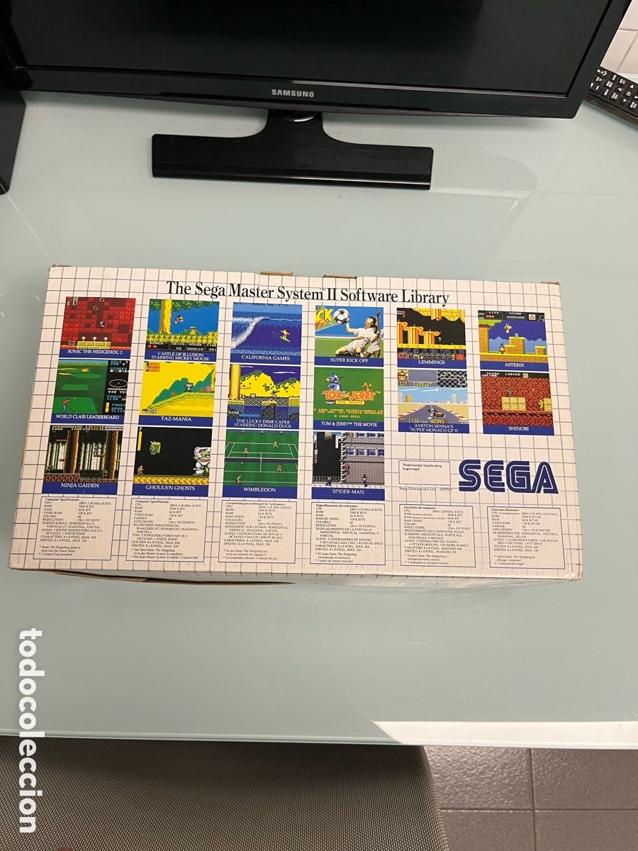 Videojuegos y consolas: Consola Sega Master System II EDICI&Oacute;N PACK II completa - Foto 8