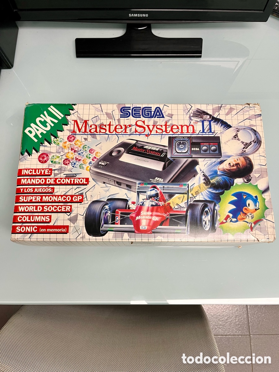 Videojuegos y consolas: Consola Sega Master System II EDICI&Oacute;N PACK II completa
