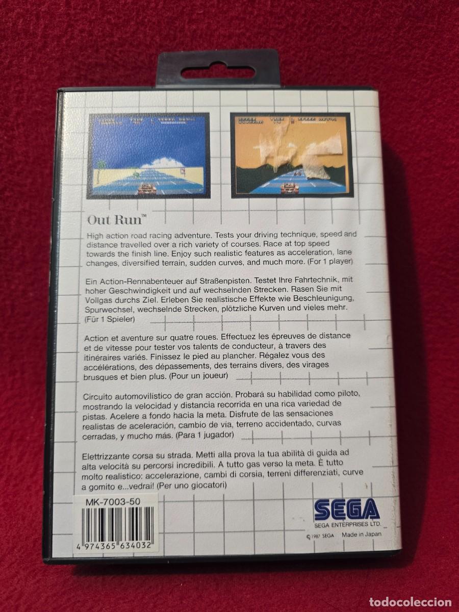 Videojuegos y consolas: JUEGO SEGA : Out Run - Foto 5