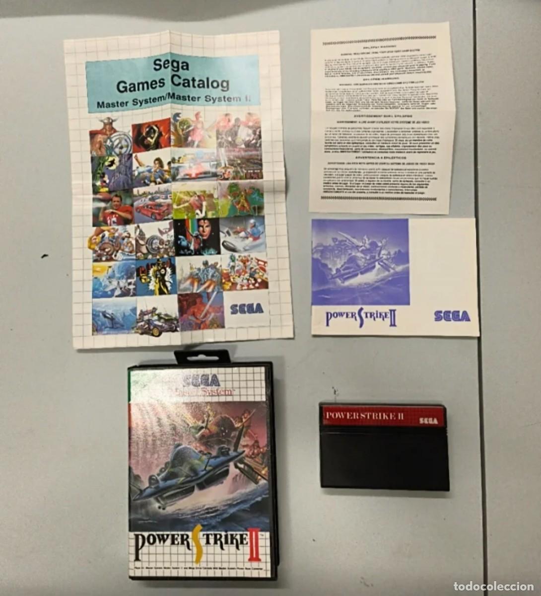 Videojuegos y consolas: Power Strike II (Sega Master System) - Foto 1