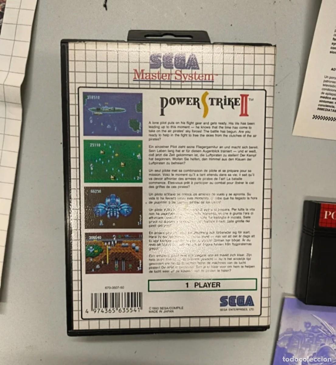 Videojuegos y consolas: Power Strike II (Sega Master System) - Foto 5