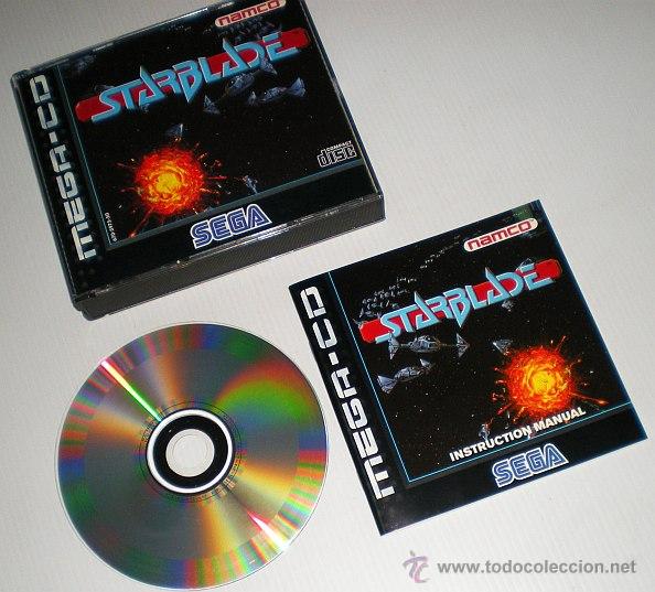 Videojuegos y consolas: StarBlade [Namco] 1994 [SEGA CD] [PAL] [SECAM] MegaCD System 21 Polygonizer - Foto 4