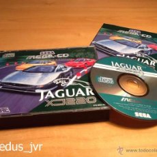 Videojuegos y Consolas: JAGUAR XJ220 JUEGO PARA SEGA MEGA CD MEGACD PAL COMPLETO Y EN BUEN ESTADO