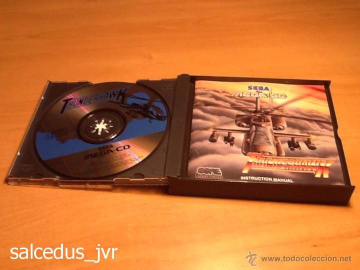 Videojuegos y consolas: Thunderhawk juego para Sega Mega-CD MegaCD PAL Completo como Nuevo - Foto 3