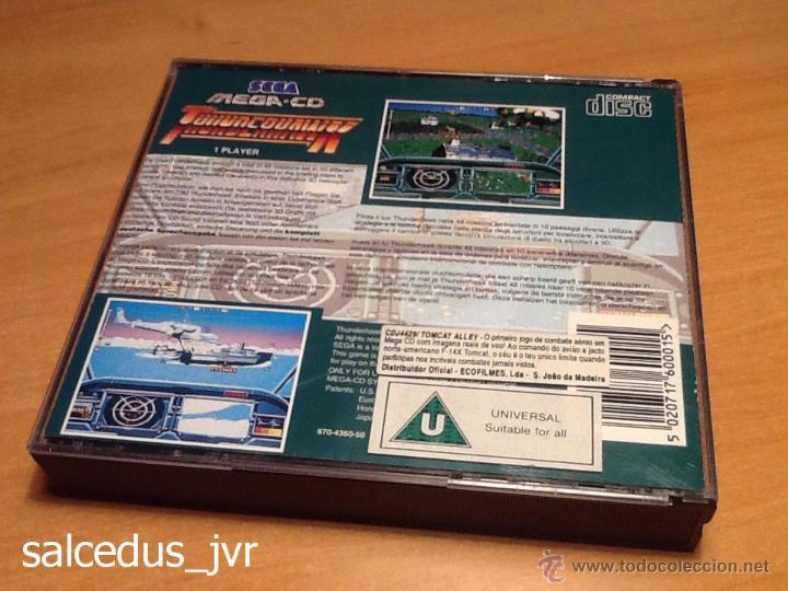 Videojuegos y consolas: Thunderhawk juego para Sega Mega-CD MegaCD PAL Completo como Nuevo - Foto 5