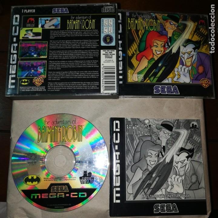 the adventures of batman y robin mega-cd sega s - Buy Video games and  consoles Mega CD on todocoleccion