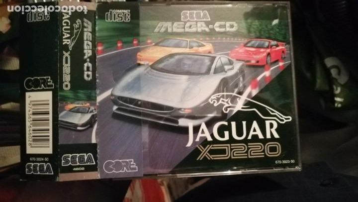 Videojuegos y consolas: JAGUAR MEGA CD SEGA CON SPINE CARD - Foto 1
