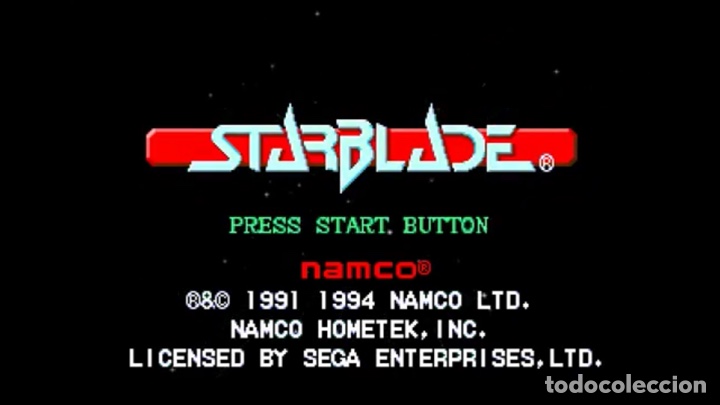Videojuegos y consolas: StarBlade [Namco] 1994 [SEGA CD] [PAL] [SECAM] MegaCD System 21 Polygonizer - Foto 5