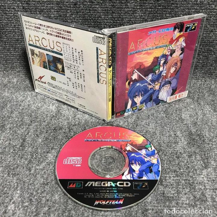 Videojuegos y consolas: ARCUS 1 2 3 JAP SEGA MEGA CD - Foto 1