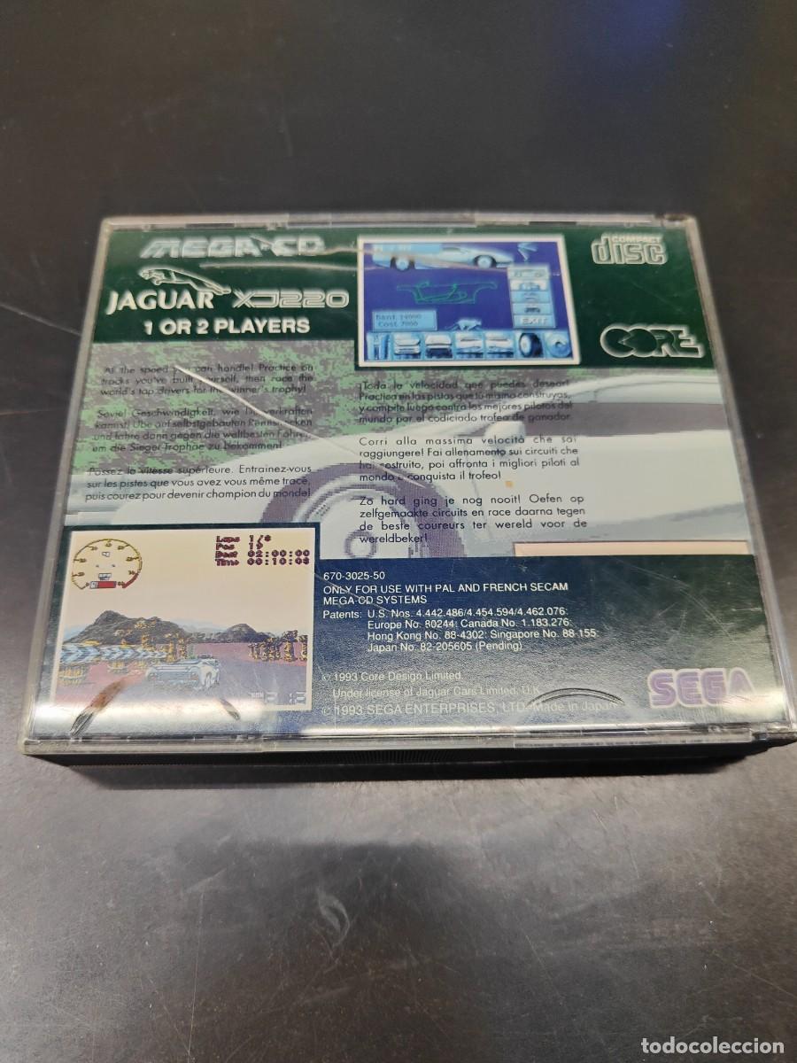 Videojuegos y consolas: Jaguar XJ220 Sega Mega CD - Foto 2