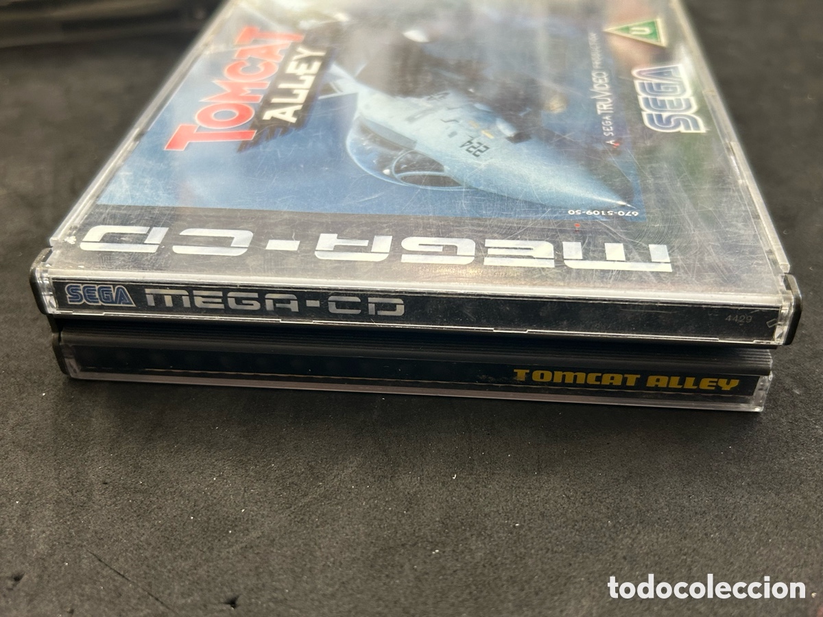 Videojuegos y consolas: Mega CD tomcat Alley - Foto 3