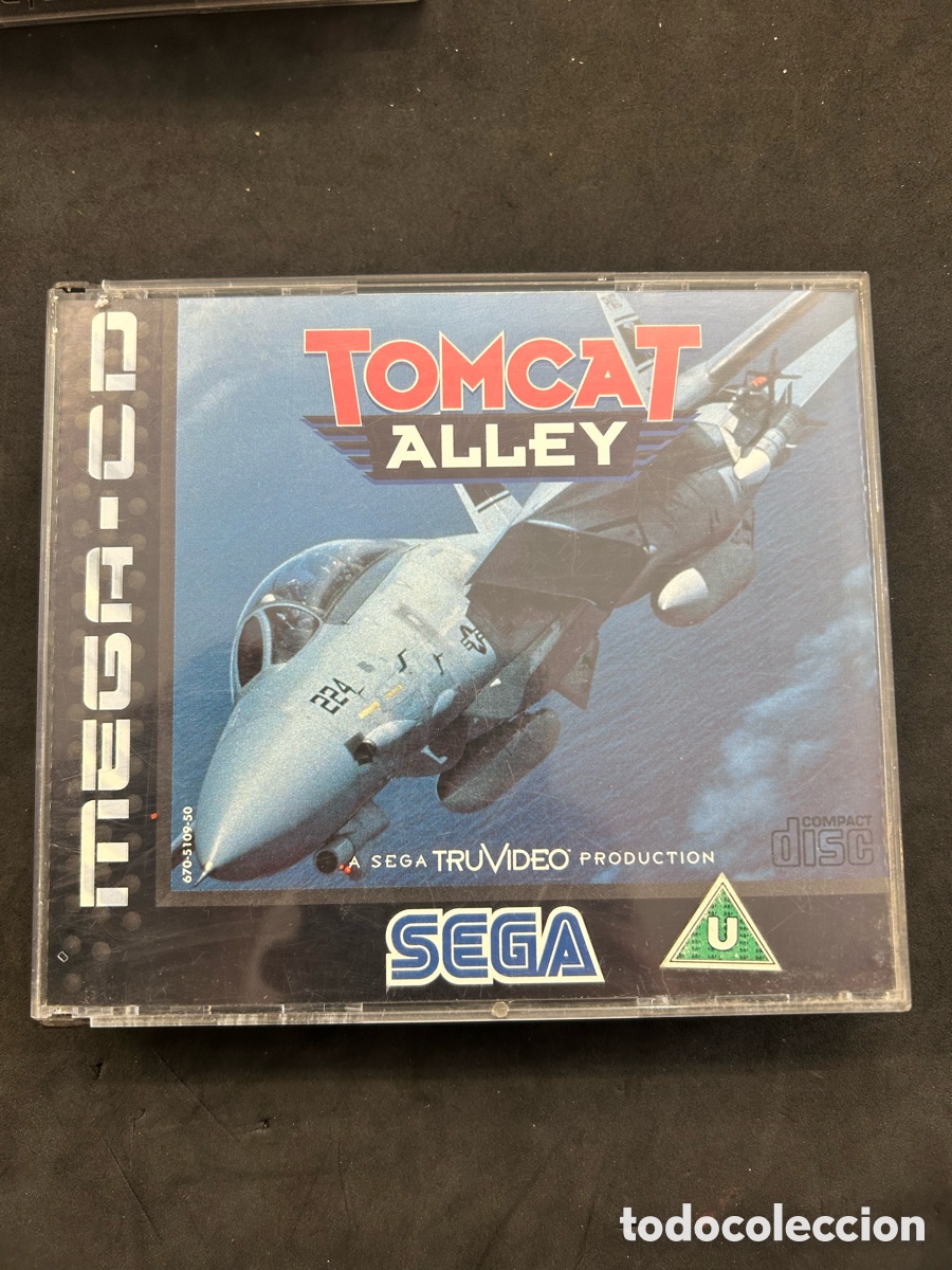Videojuegos y consolas: Mega CD tomcat Alley - Foto 1