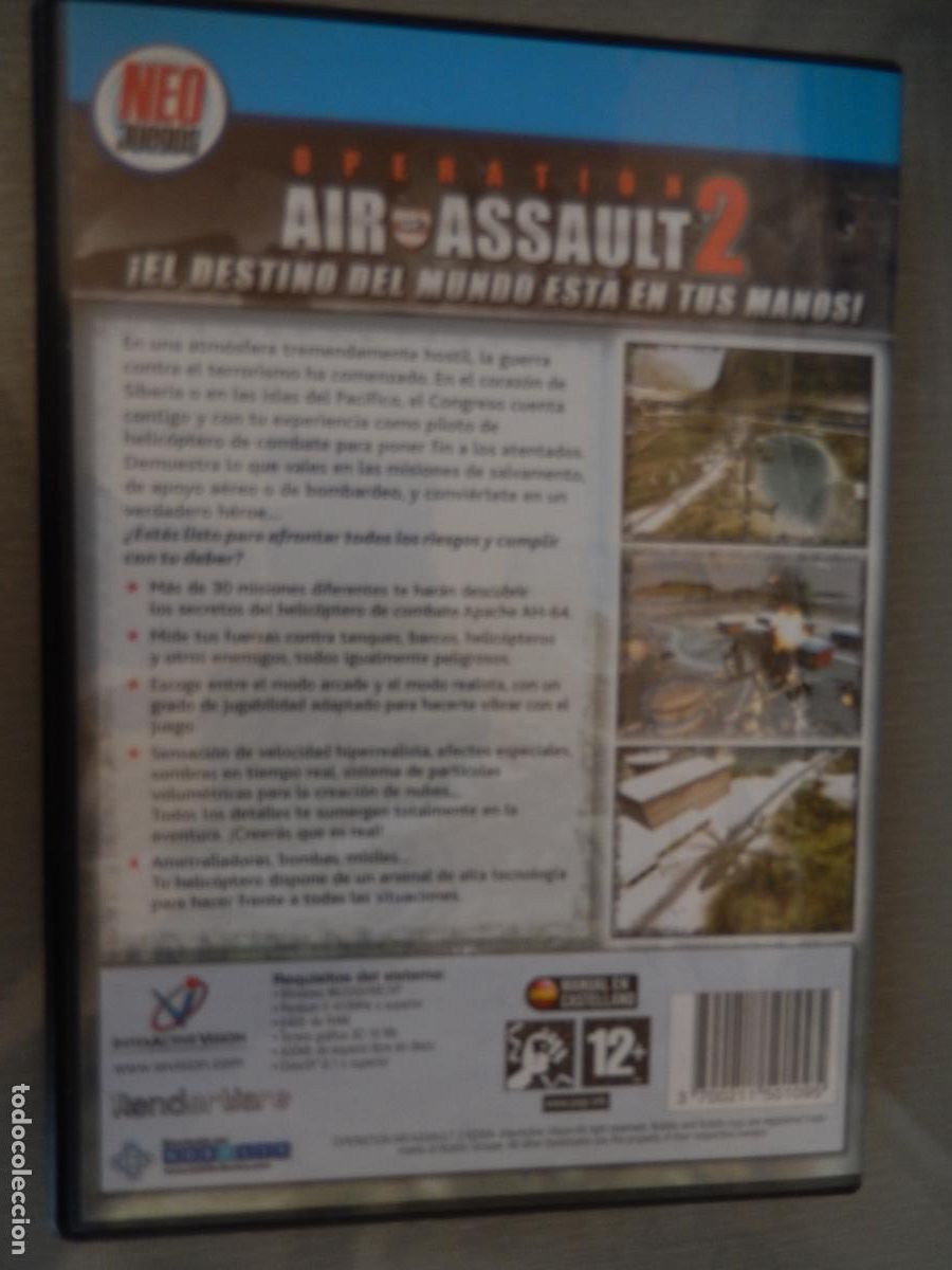 Videojuegos y consolas: OPERACION AIR-ASSAULT -2 PC-CD-ROM - Foto 4